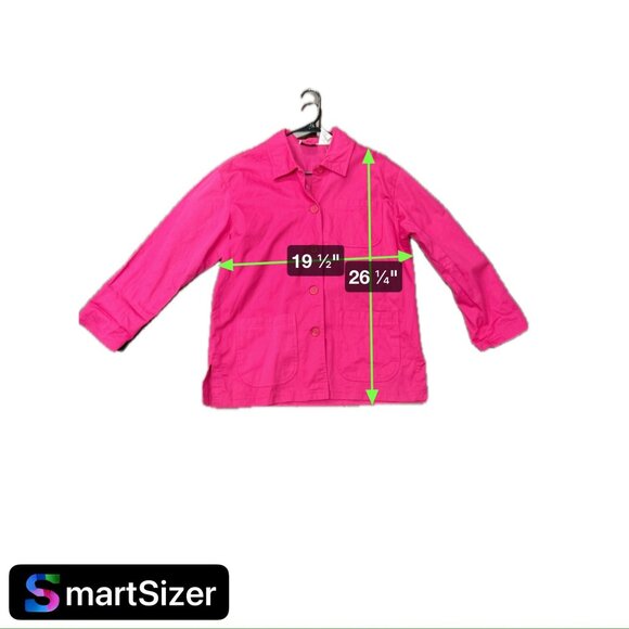 CL Cricket Lane Womens Pink Cotton Jacket Size S - Picture 6 of 8